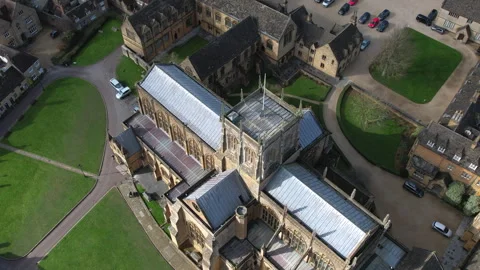 Sherborne Abbey Stock Footage 265875521