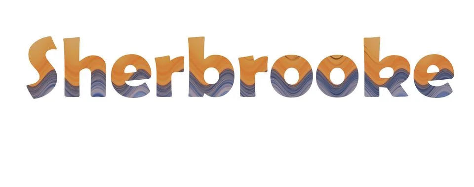 Sherbrooke Stock Illustration