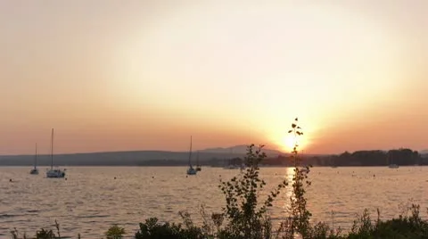 Sherbrooke Sunset Timelapse 動画素材 8974270