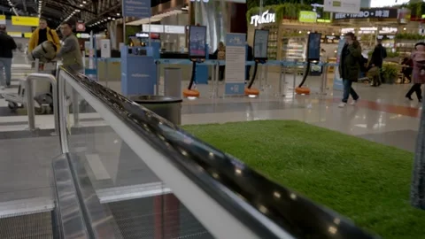 Sheremetyevo airport Stockbeeldmateriaal 267217880