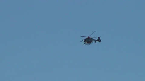 Sheriff helicopter Stock Footage 36518372