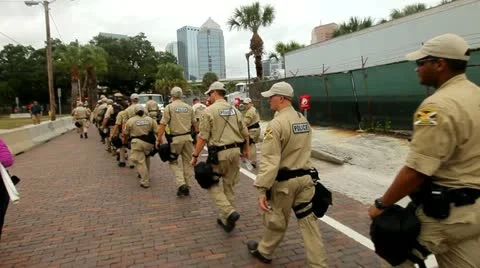 Sheriff Security 4 Stock Footage 20543998