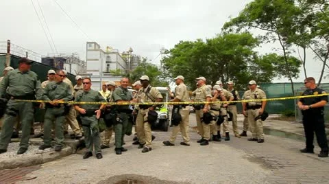Sheriff Security 6 Stock Footage 20543824