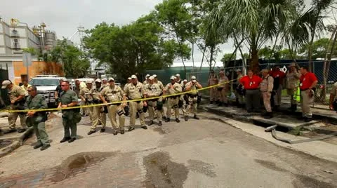 Sheriff Security 7 Video stock 20543440