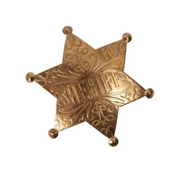 Sheriffs badge Stock Photos
