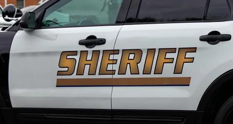 Sheriff's car Stock Photos
