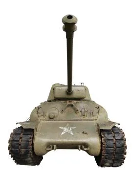 Sherman tank 2 Stock Photos