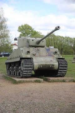 Sherman tank Stock Photos