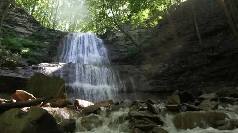 ShermanFalls HD Stock Footage 20527109