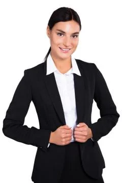 She's got it under control Foto stock