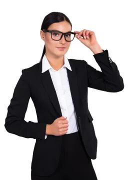 She's got it under control Foto stock