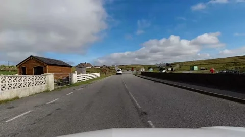 Shetland Car Hyperlapse Stock Footage 150251672