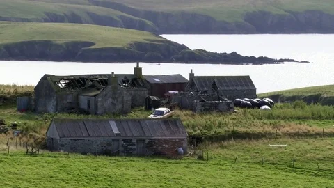 Shetland Islands General Views Stock Footage 77689228