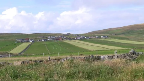 Shetland Islands General Views Stock Footage 77689255