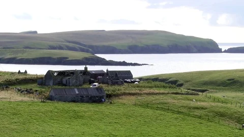 Shetland Islands General Views Stock Footage 77689289