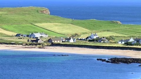 Shetland Islands General Views Stock Footage 77690502