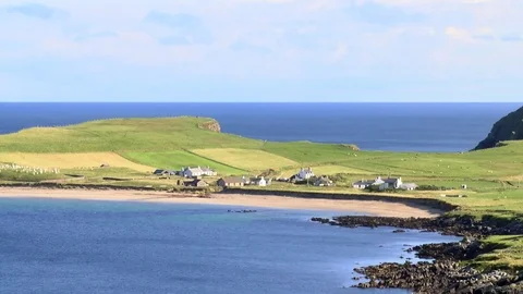 Shetland Islands General Views Stock Footage 77690626