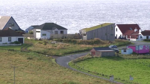 Shetland Islands General Views Stock Footage 77690802