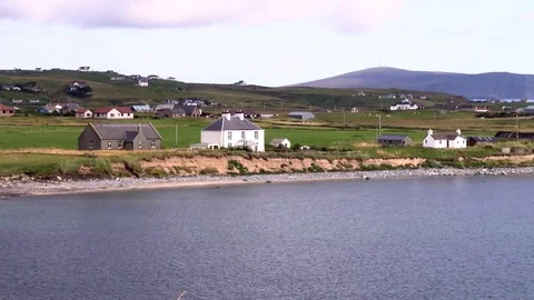 Shetland Islands General Views Stock Footage 77690933