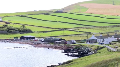 Shetland Islands General Views Stock Footage 77690940