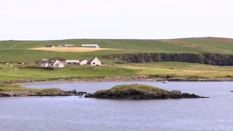 Shetland Islands General Views Stock Footage 77690984
