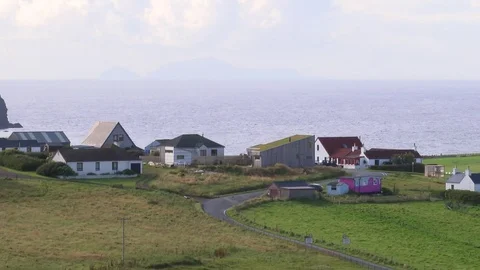 Shetland Islands General Views Stock Footage 77691035
