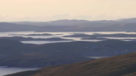 Shetland Islands General Views Stock Footage 77705489