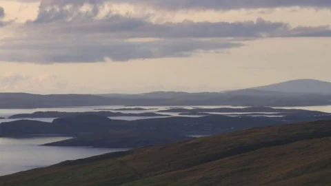 Shetland Islands General Views Stock Footage 77705494