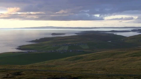 Shetland Islands General Views Stock Footage 77705497