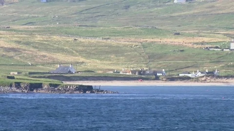 Shetland Islands general views Stock Footage 77755266