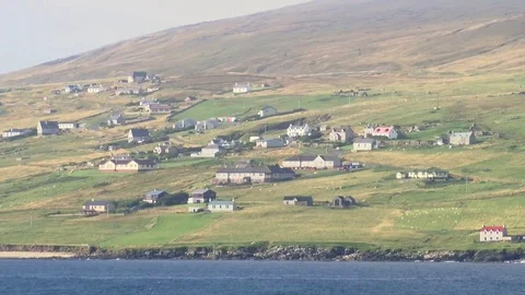 Shetland Islands general views Stock Footage 77755281