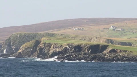 Shetland Islands general views Stock Footage 77755339