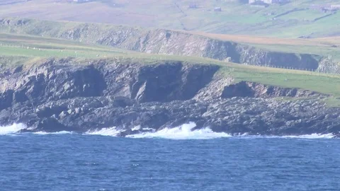 Shetland Islands general views Stock Footage 77755342