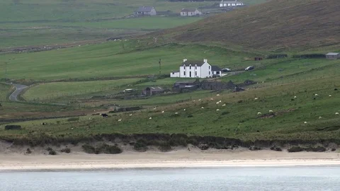 Shetland Islands general views Stock Footage 77756367