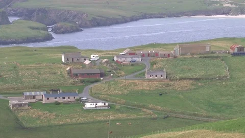 Shetland Islands general views Stock Footage 77757334