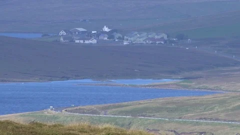 Shetland Islands general views Stock Footage 77758342