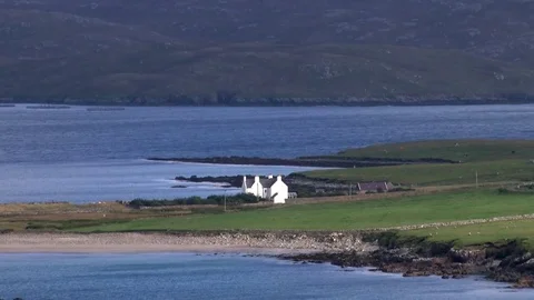 Shetland Islands scenes from the UK's most northerley islands Stock Footage