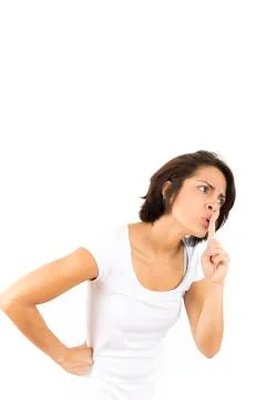 Shhh - Be Quiet Stock Photos