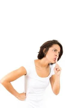 Shhh - Be Quiet Stock Photos