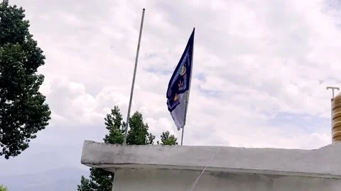 Shia Muslim Flags Displayed During Muharram Видео 339536121