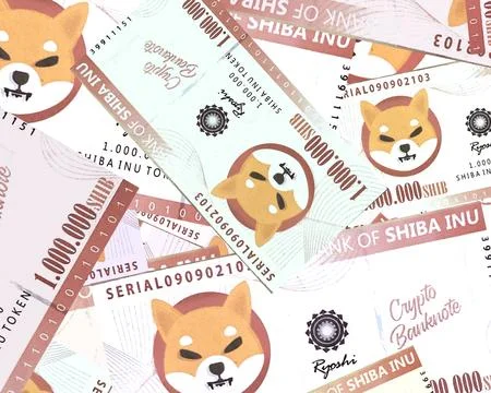 Shiba-inu-pattern 스톡 일러스트
