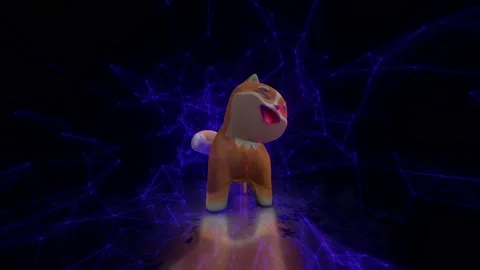 Shiba Inu Token Stock Footage 196734902