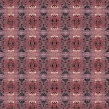 Shibori pattern. Ikat textile. Tie dye print. brown seamless stencil. Stock Illustration