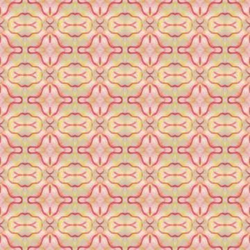 Shibori pattern. Ikat textile. Tie dye print. Red seamless stencil. Stock Illustration
