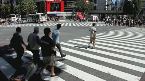 Shibuya 3 Stock Footage 21724903