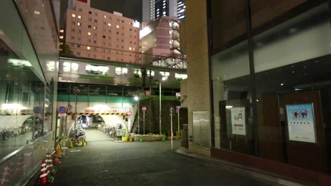 Shibuya Area of Tokyo Stock Footage 203801178