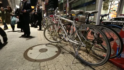 Shibuya Area of Tokyo Stock Footage 203801248