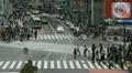 Shibuya Crossing Common Meeting Place Intersection Tokyo People Crowd Walking HD Footage