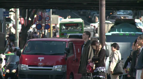 Shibuya Crossing Stock Footage 32088145