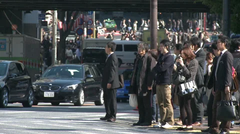 Shibuya Crossing Stock Footage 32088149